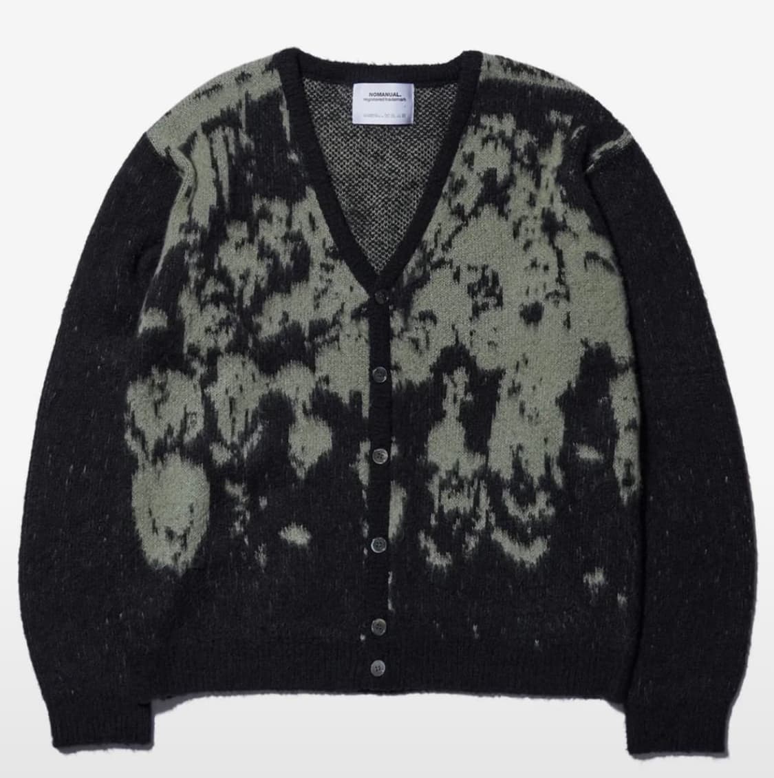 노매뉴얼 가디건 카키 PPS HAIRY CARDIGAN 상품이미지1