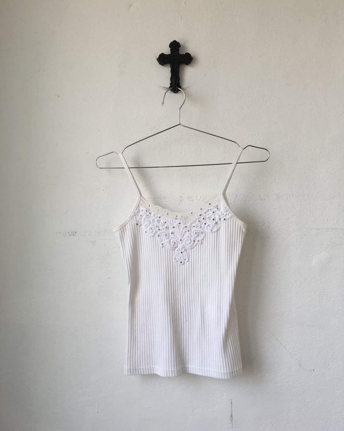 Ornament crochet point sleeveless 상품이미지1