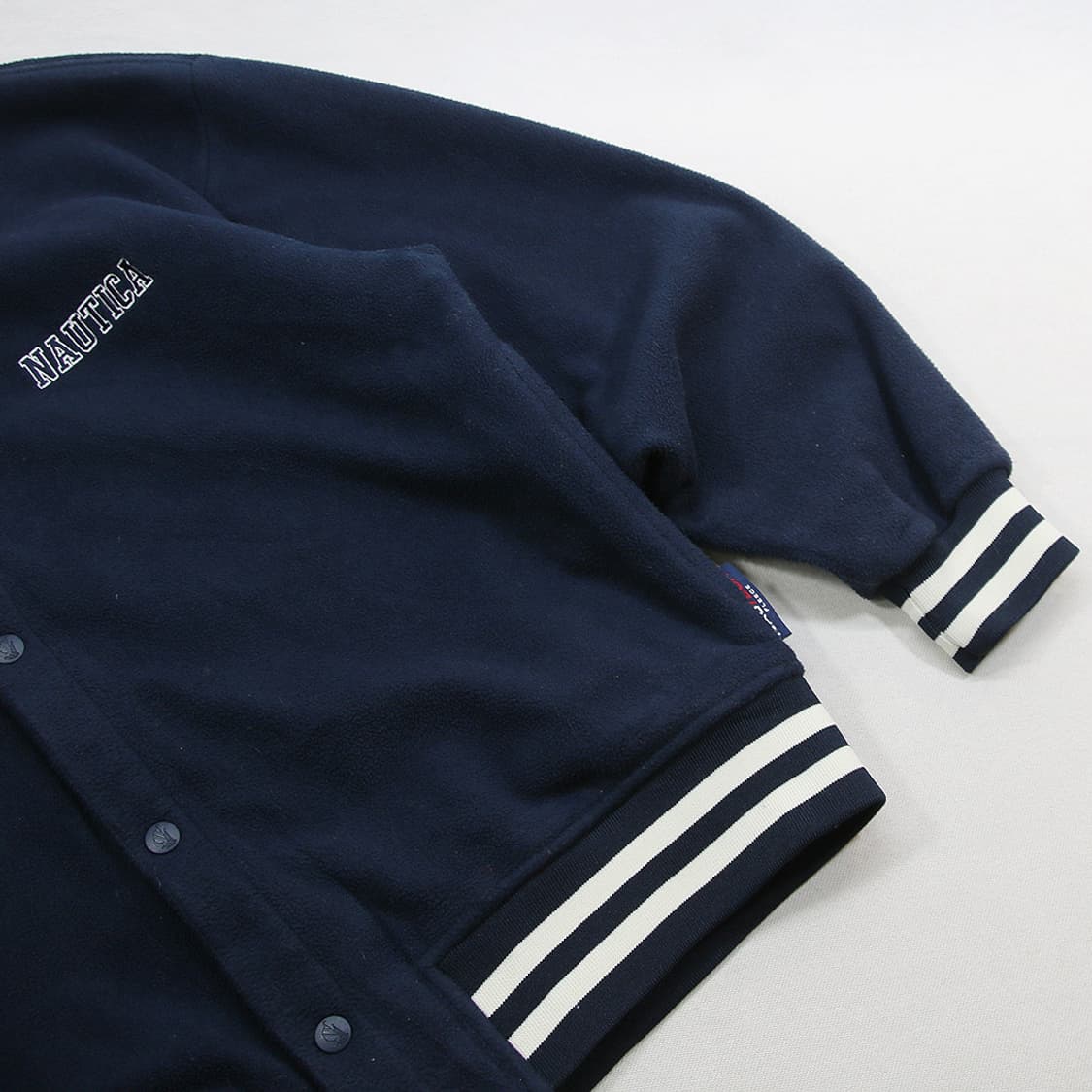 (착용컷) nautica 플리스 스타디움 자켓 (남성용 100) 상품이미지6