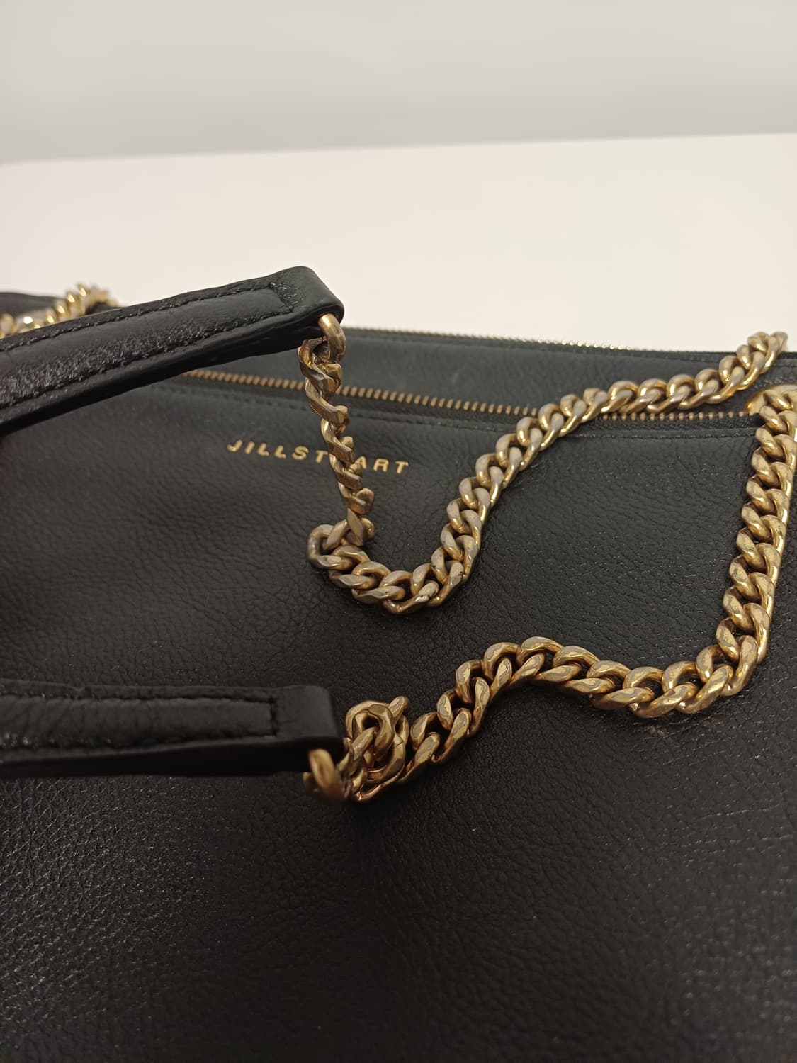 [소가죽] 질스튜어트 로젤라 트리플 지퍼 체인 숄더백 [35*20] 상품이미지8