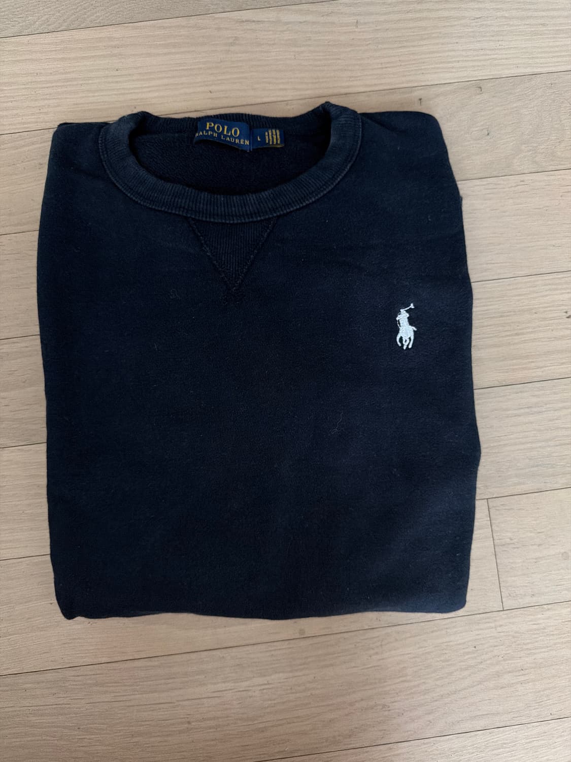Polo 네이비 맨투맨 L 상품이미지1