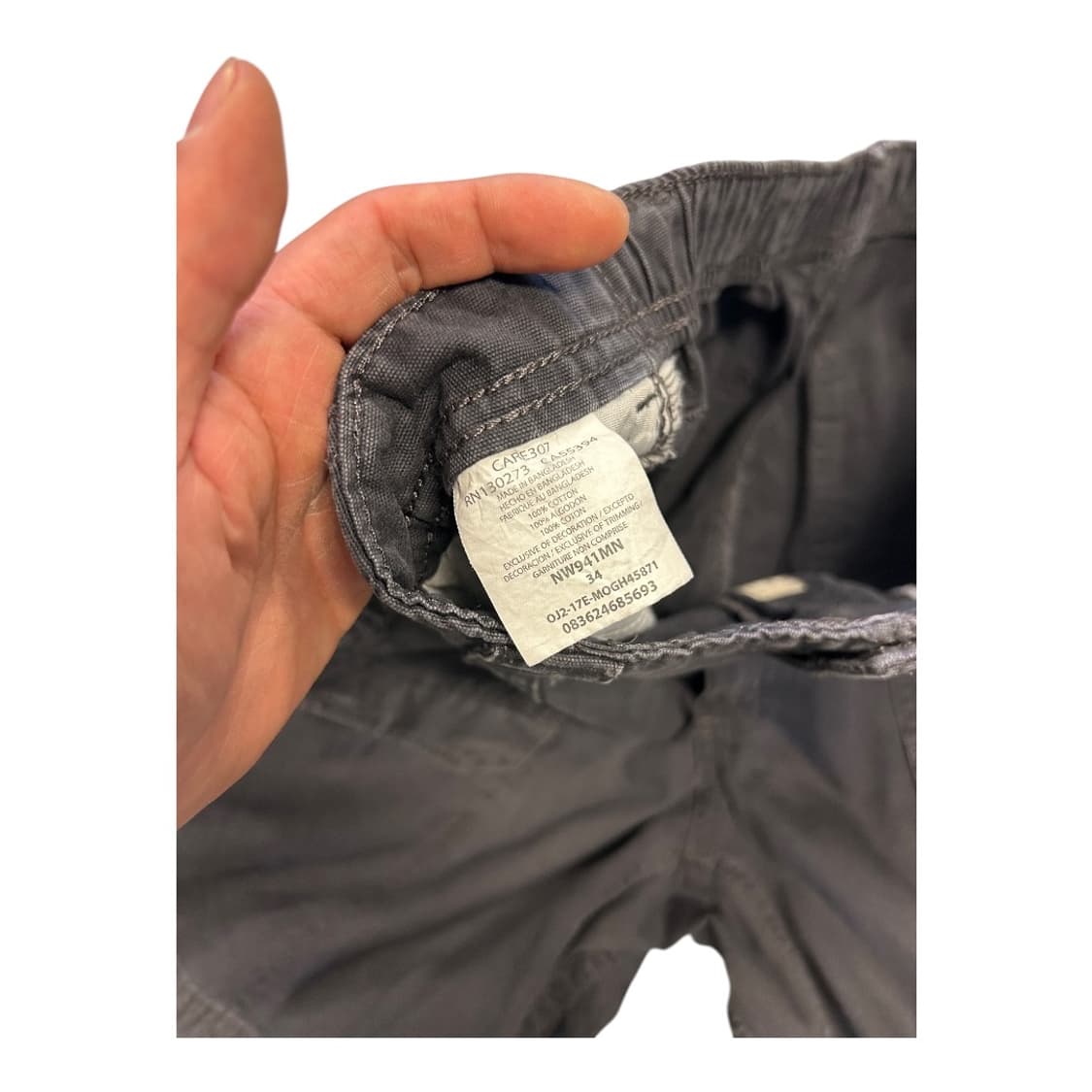 XL) 랭글러 차콜 유틸리티 카고 반바지 BP-006 상품이미지3