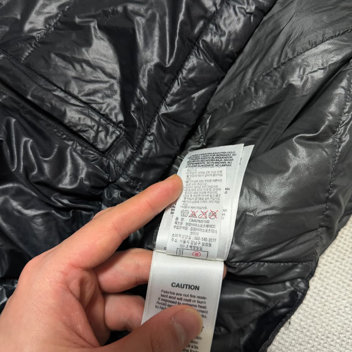 컬럼비아 티타늄 경량패딩 자켓 상품이미지5