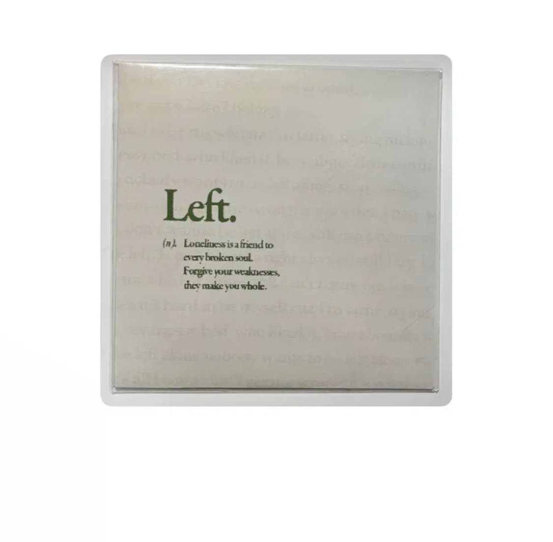 핫펠트 LEFT 개봉 엘피 LP 상품이미지1