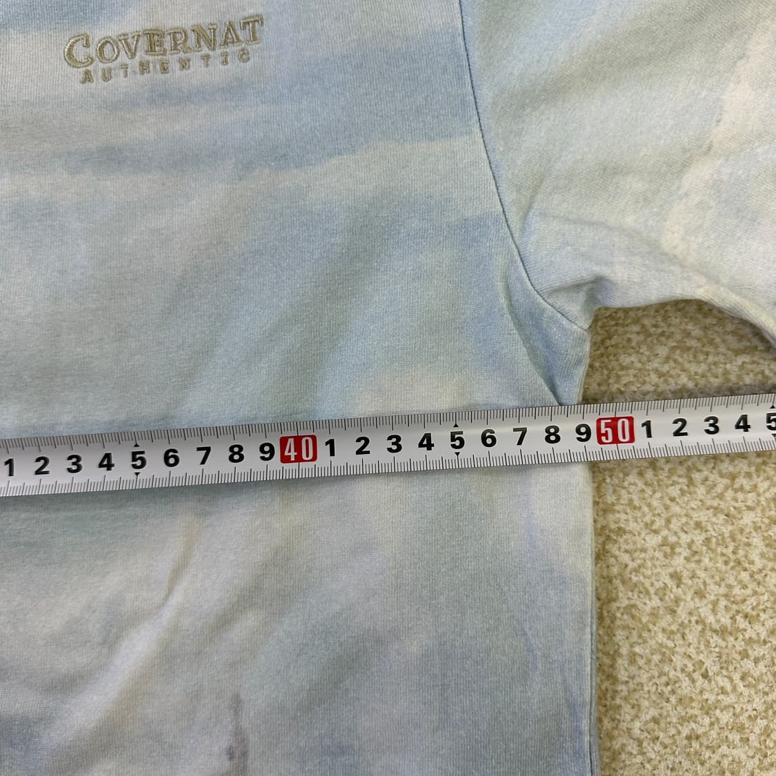 S 커버낫 어센틱 오버 다잉 티셔츠0319D 상품이미지5