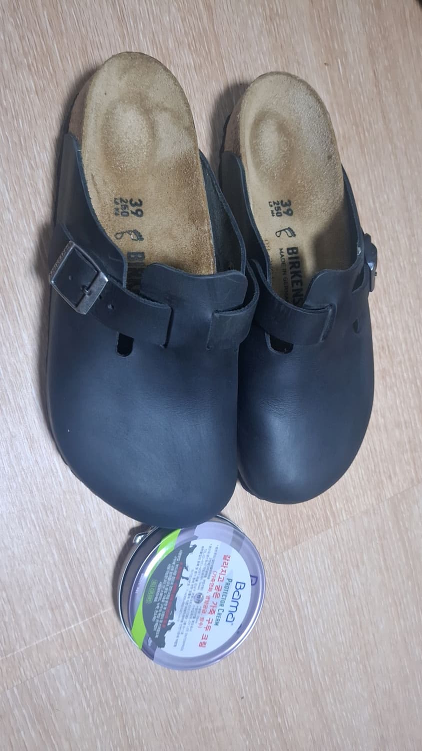 버켄스탁 보스턴 레더 + 구두크림 eu 39 상품이미지2