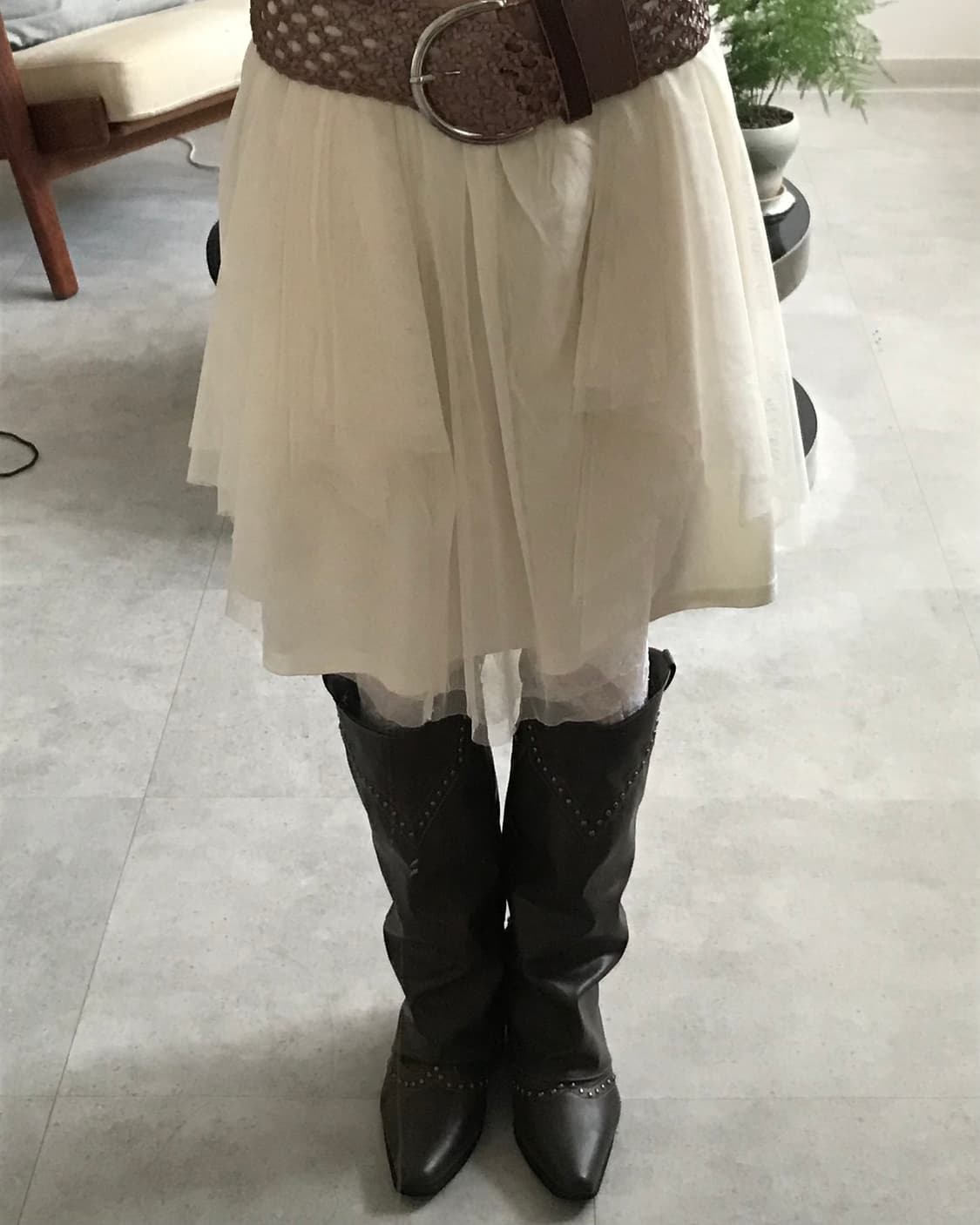 vintage sha skirt 상품이미지1