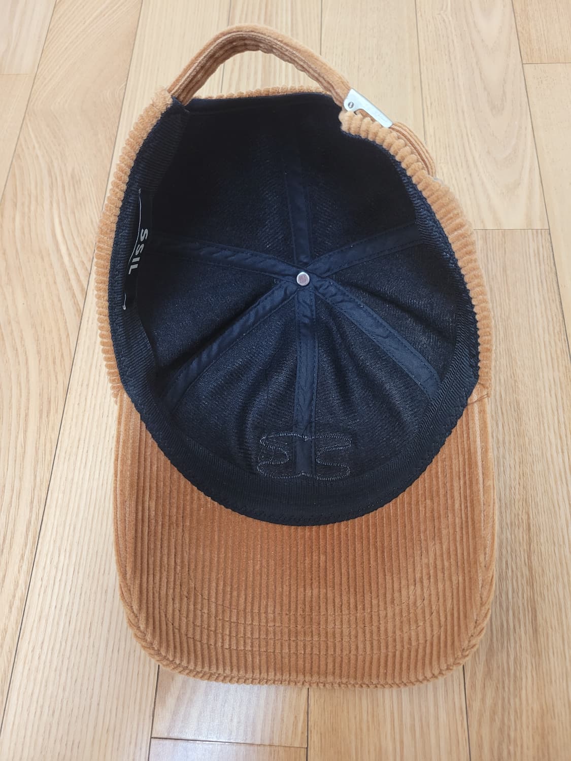 S-SIL 로고 코듀로이 볼캡 상품이미지3