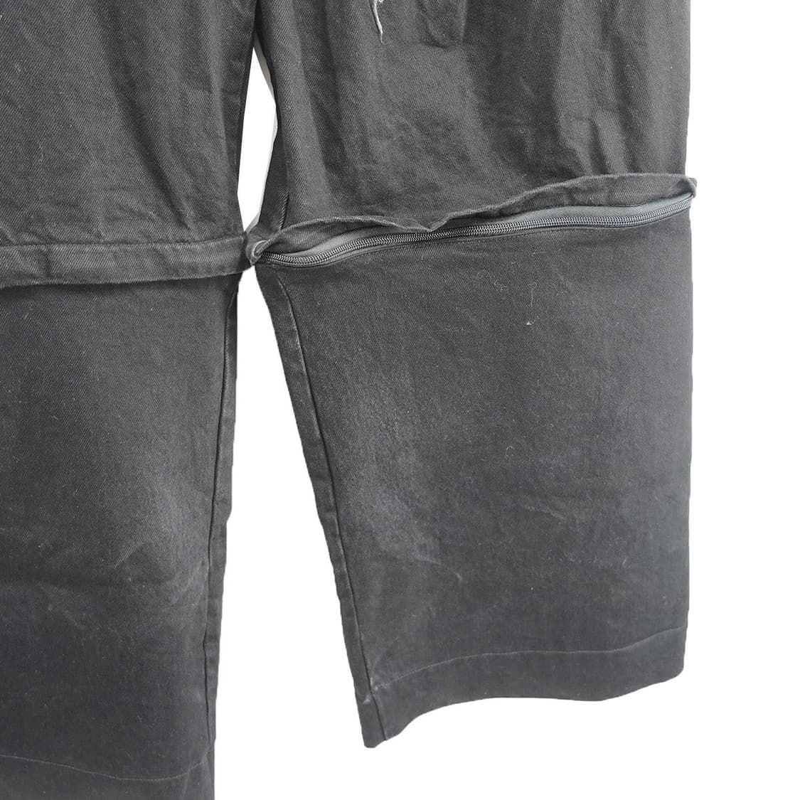 YORI SPORT 와이드 데님 팬츠 Zip  상품이미지5