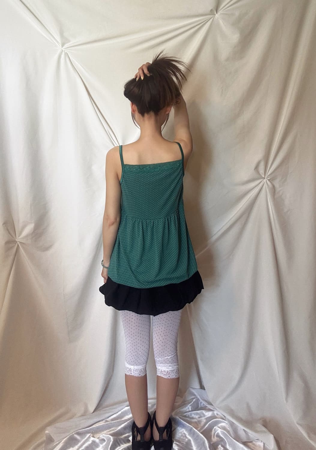 레이스 도트 벌룬나시 상품이미지6