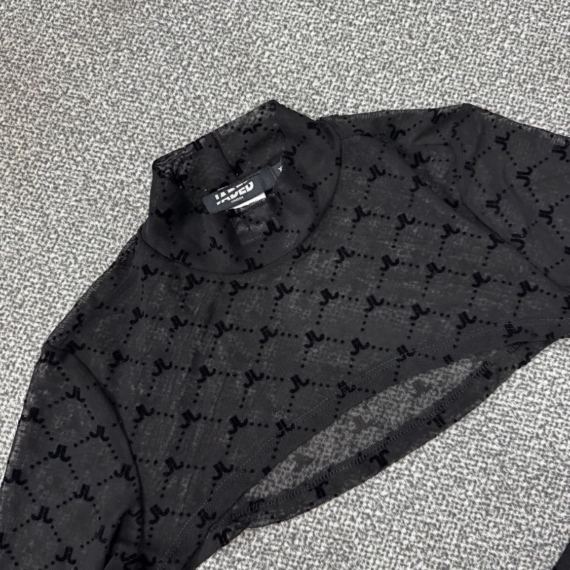 제이디드 런던 메쉬 크롭탑 상품이미지2