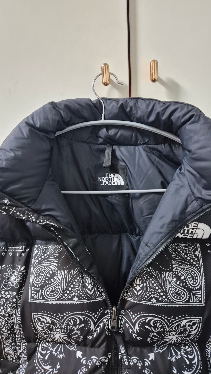 [L]노스페이스 반다나 페이즐리 1996 눕시 노벨티 패딩 상품이미지4