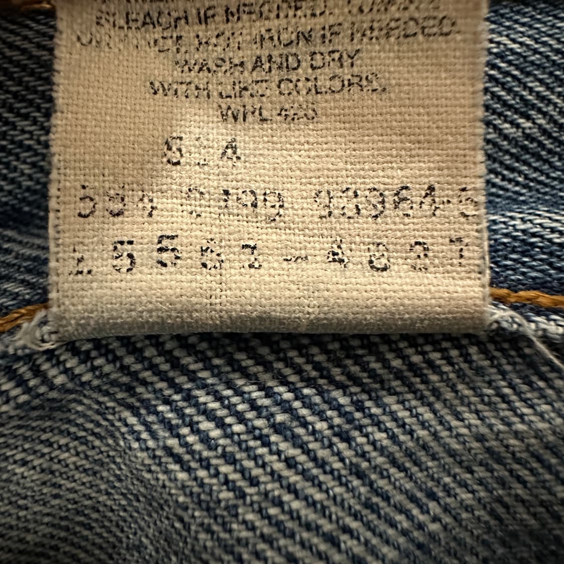 LEVI'S 550 90's usa made denim pants 상품이미지4