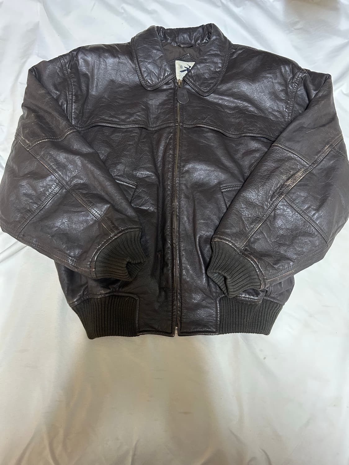 *archive* issey miyake hai 레더 자켓 상품이미지1