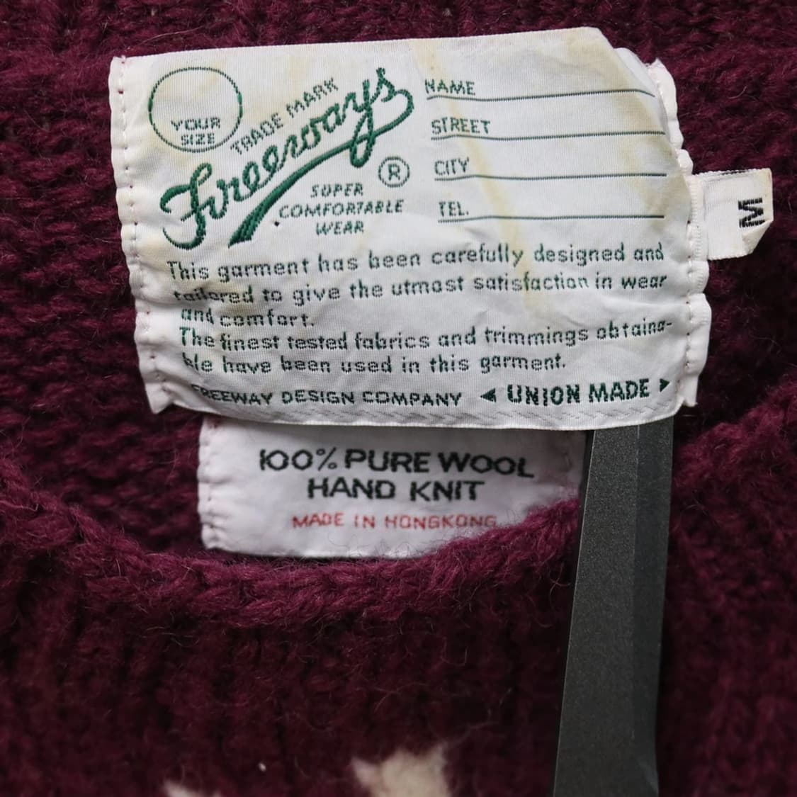 90'S FREEWAYS 노르딕 울 니트 61383 상품이미지8