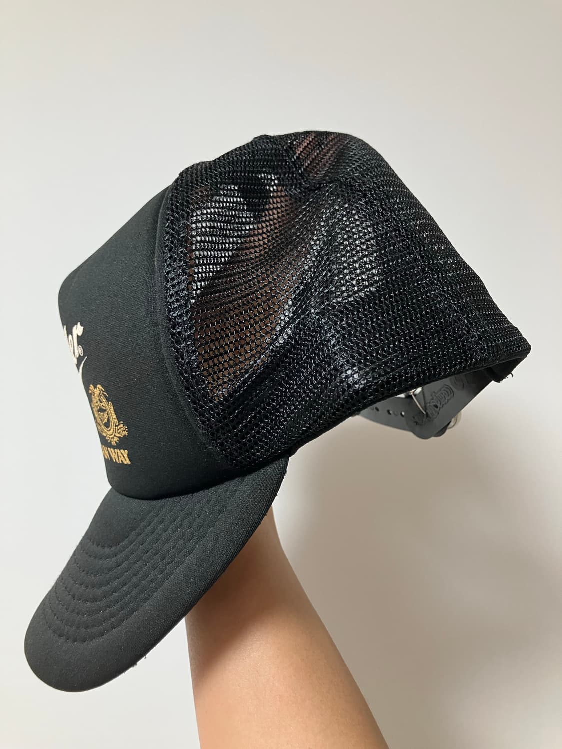 Miller 밀러 블랙 트러커캡 매쉬캡 블랙 상품이미지2