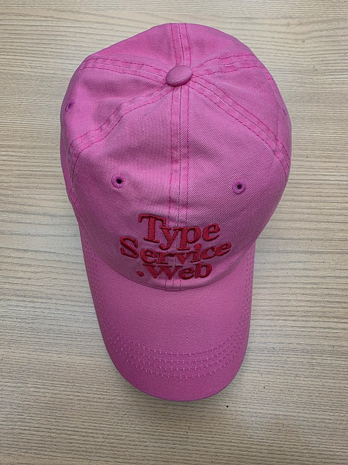 타입 서비스 핑크 볼캡 상품이미지2