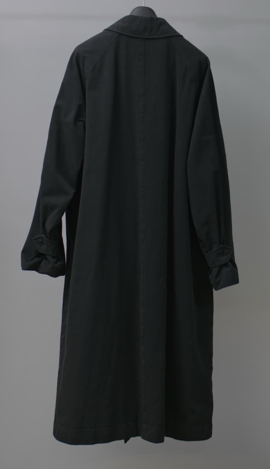 코모리 가먼트다이 발칼라 코트 블랙 3 상품이미지2