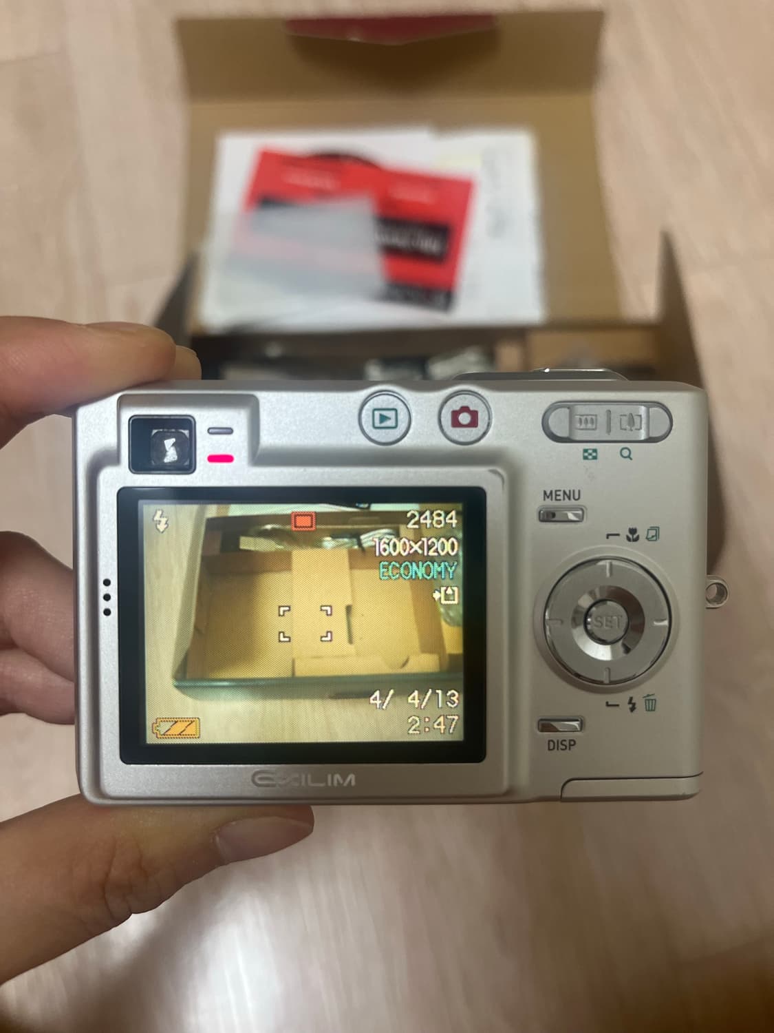 카시오 EXILIM EX-Z40 디지털 카메라 풀박스 상품이미지2