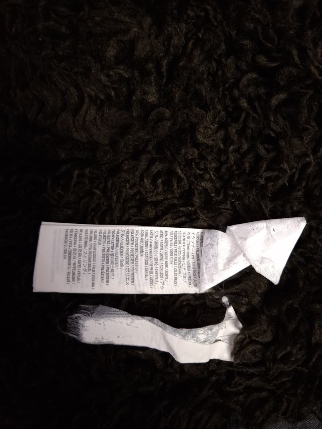 오리지날 아베크롬비 양털 울프죠 후드 집업 상품이미지6