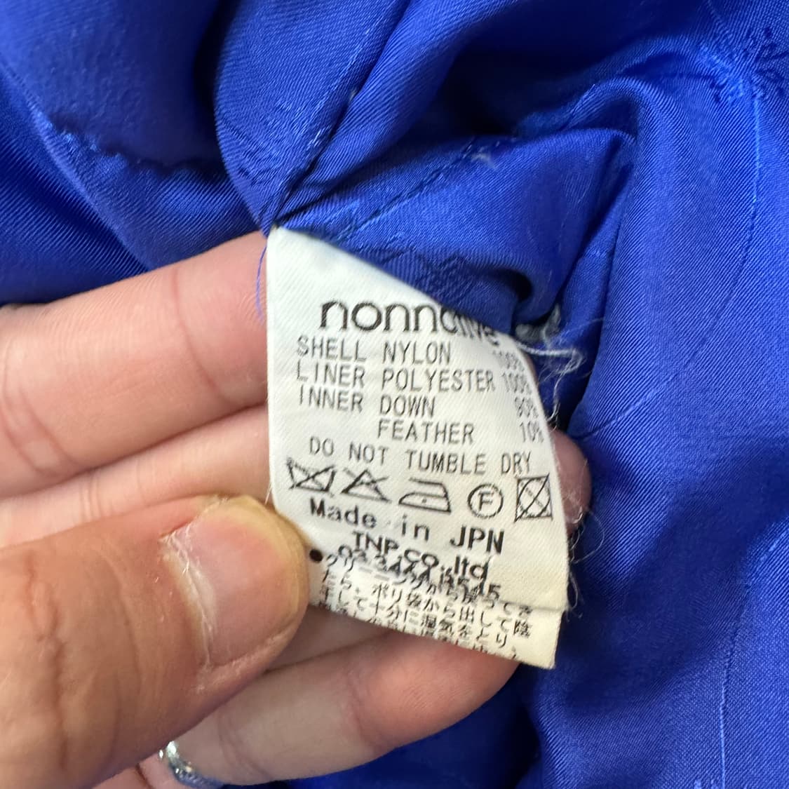 NONNATIVE 패딩 베스트 블루 ( 100 /OLD-8261 ) 상품이미지7