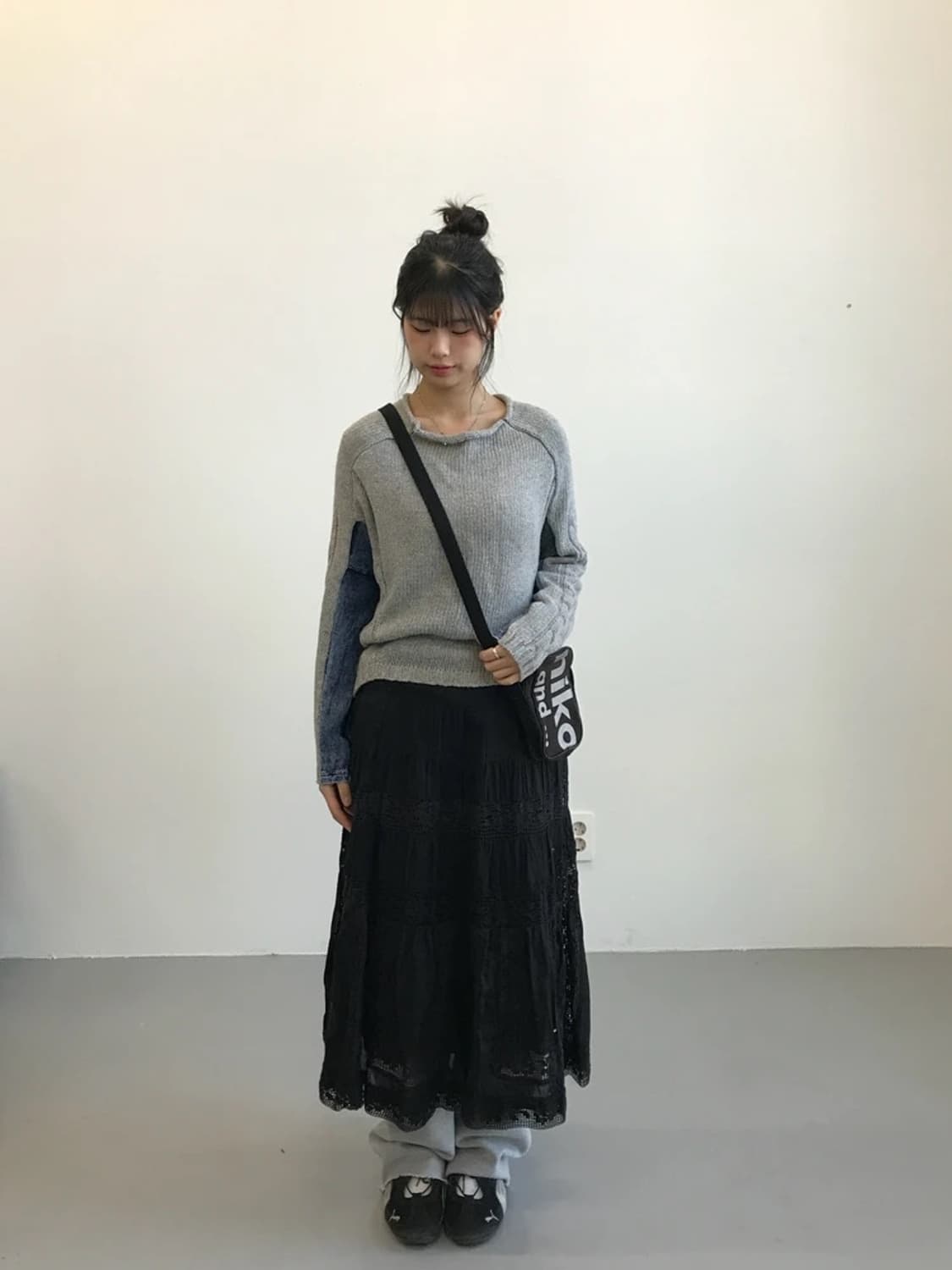 Scot Club Layered Knit Top 상품이미지1