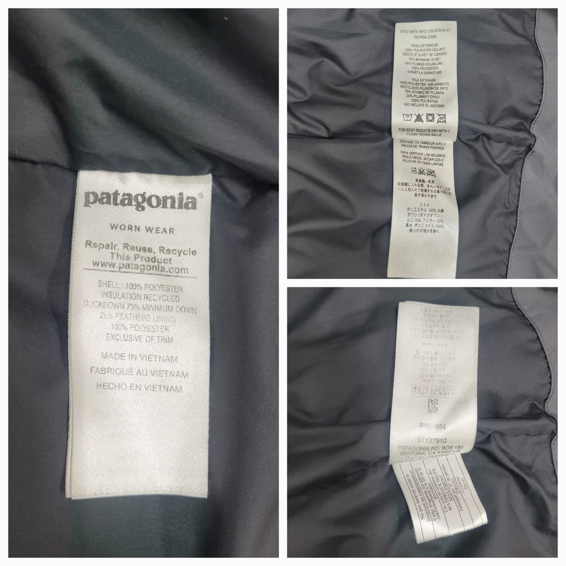 Patagonia 파타고니아 잭슨 클레이셔 롱 다운 패딩 / 남 L
 상품이미지9