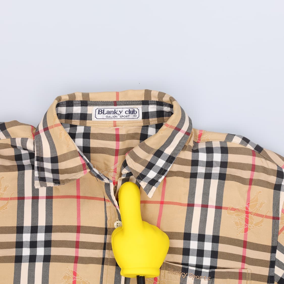 가슴단면50 노바체크셔츠 0224H1 상품이미지3