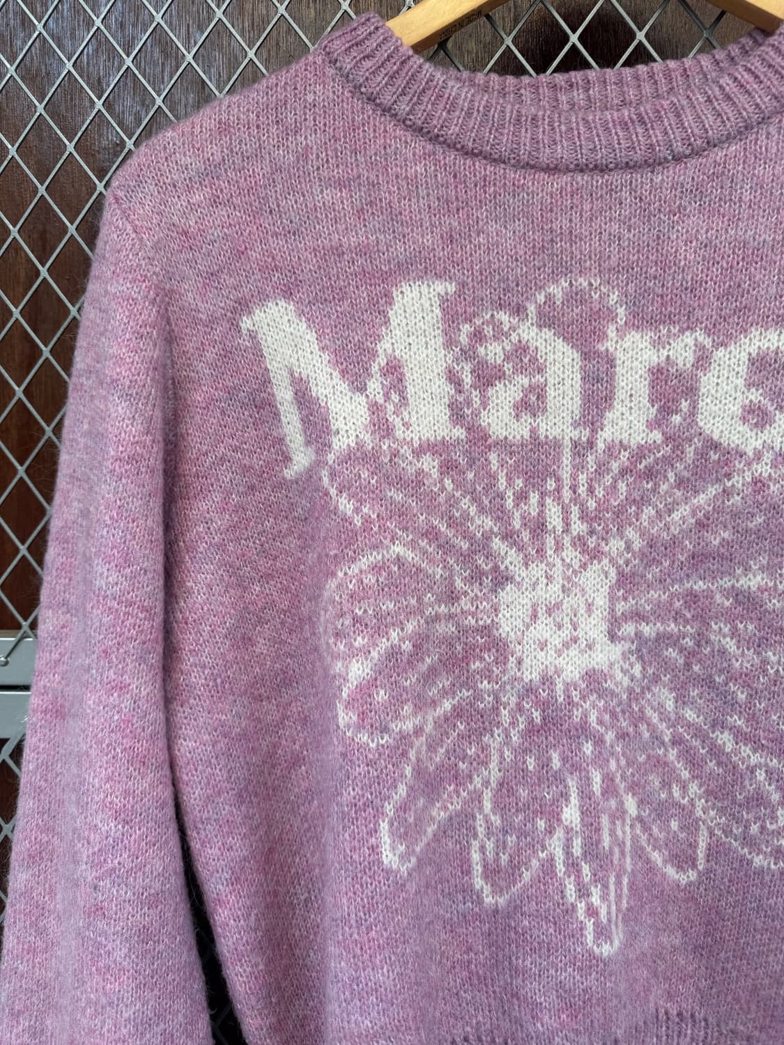 마르디 메크르디 모헤어 울 니트 풀오버 라벤더 F 상품이미지3