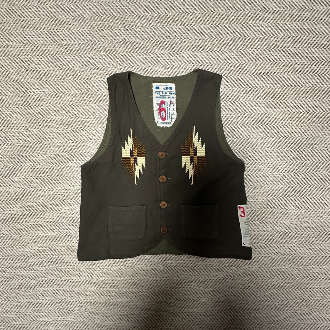 VINTAGE work vest 상품이미지1