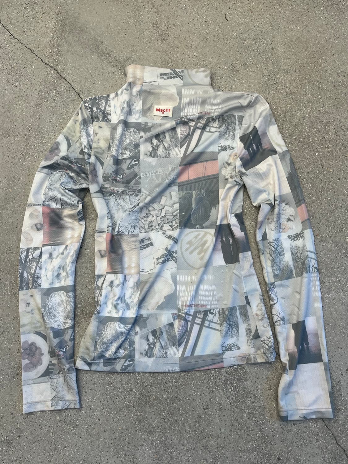 Mschf 프린팅 패턴 상의   상품이미지3