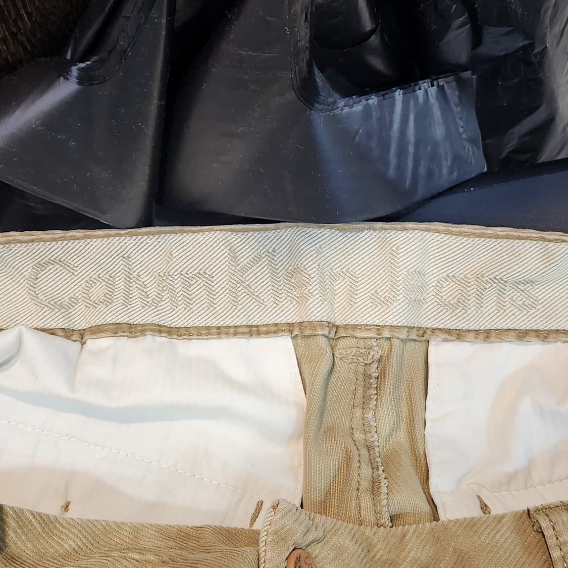 캘빈클라인 진스 베이지 코듀로이 팬츠 (34) 상품이미지3