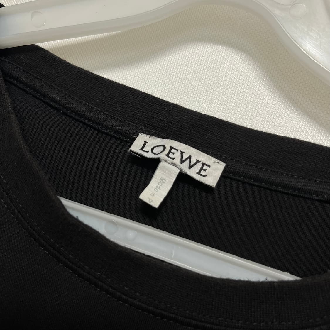 로에베 LOEWE 아나그램 자수 반팔 티셔츠 L  상품이미지2