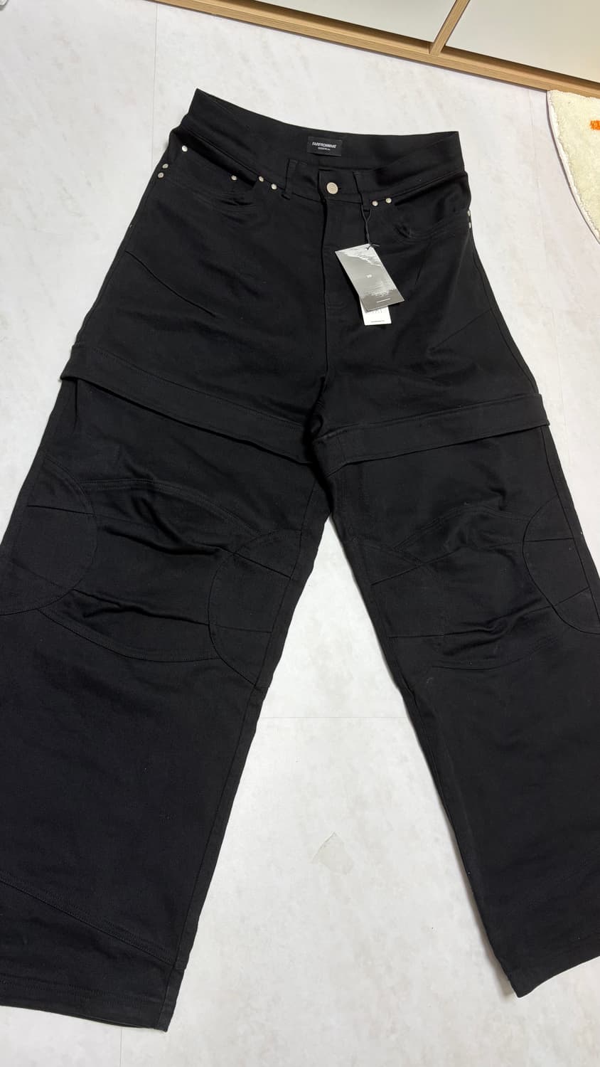 파아카이브 파프롬왓 레이어드 코튼팬츠 (실착x/2s) 상품이미지1