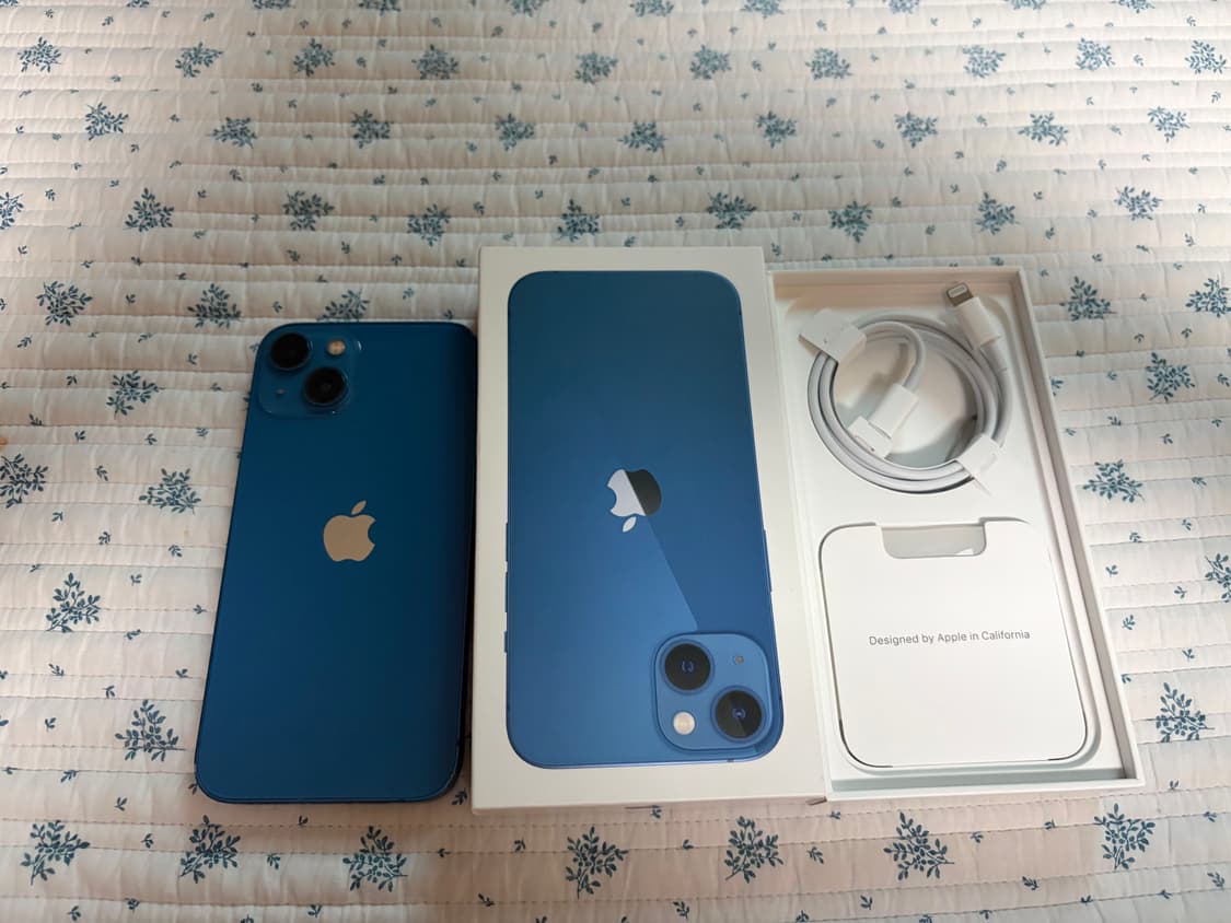 아이폰 13 128기가 블루 판매 상품이미지8