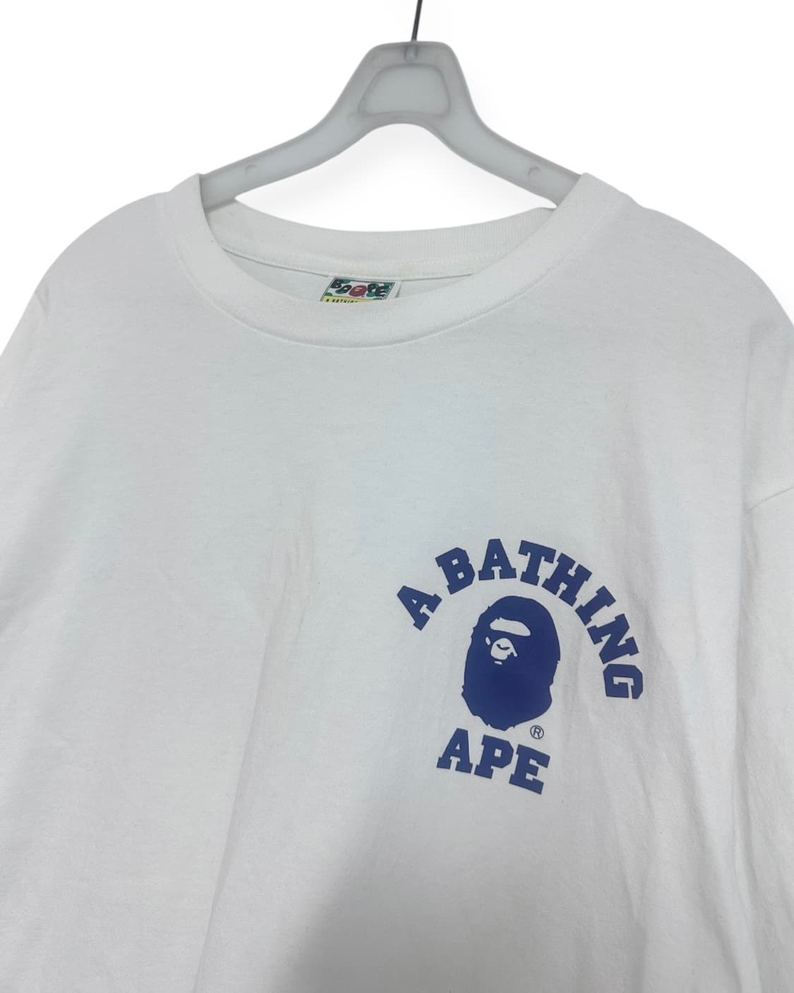 BAPE 베이프 흰색 반팔 티셔츠 상품이미지3