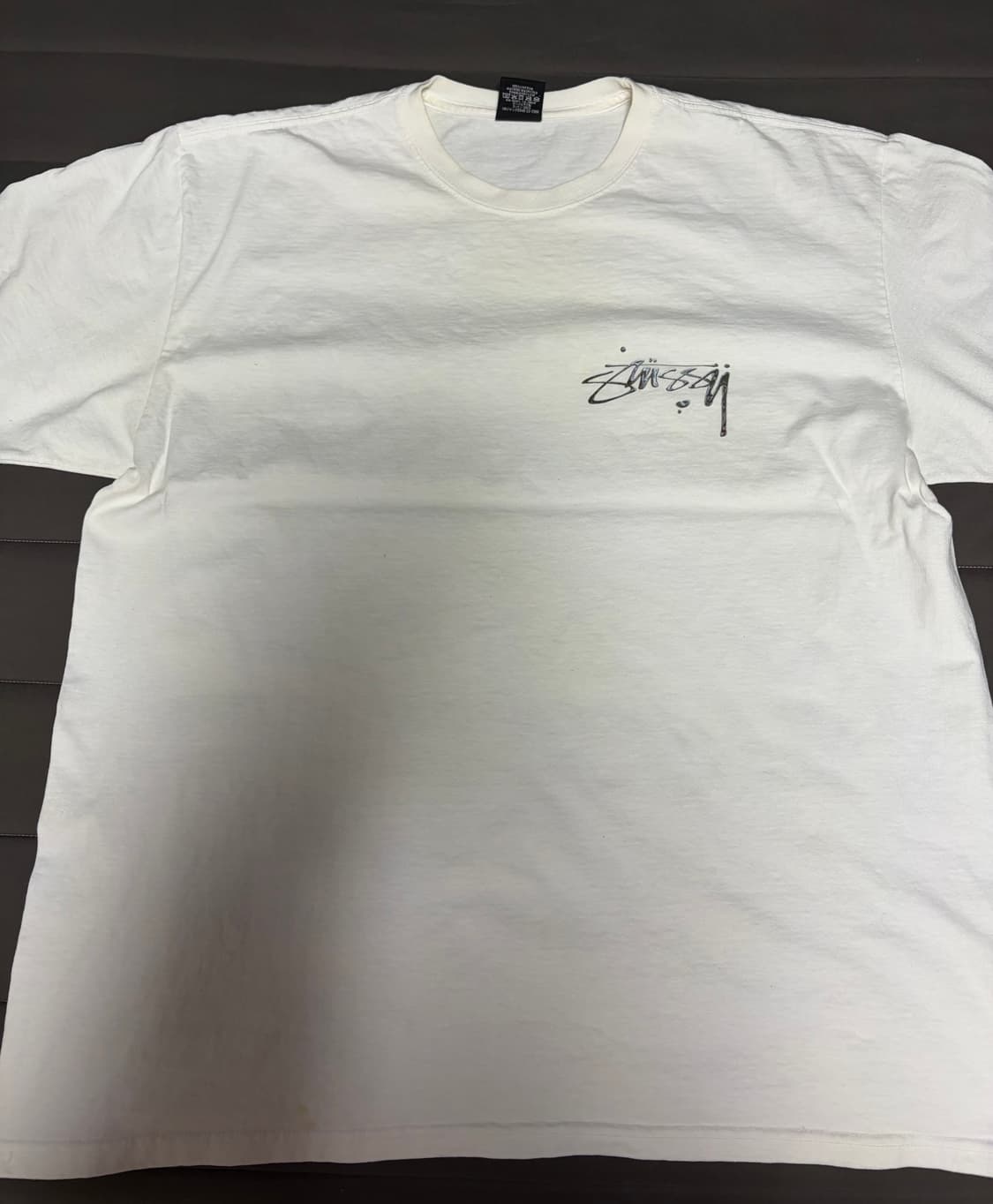 스투시 머큐리 티셔츠 화이트 XL 상품이미지1