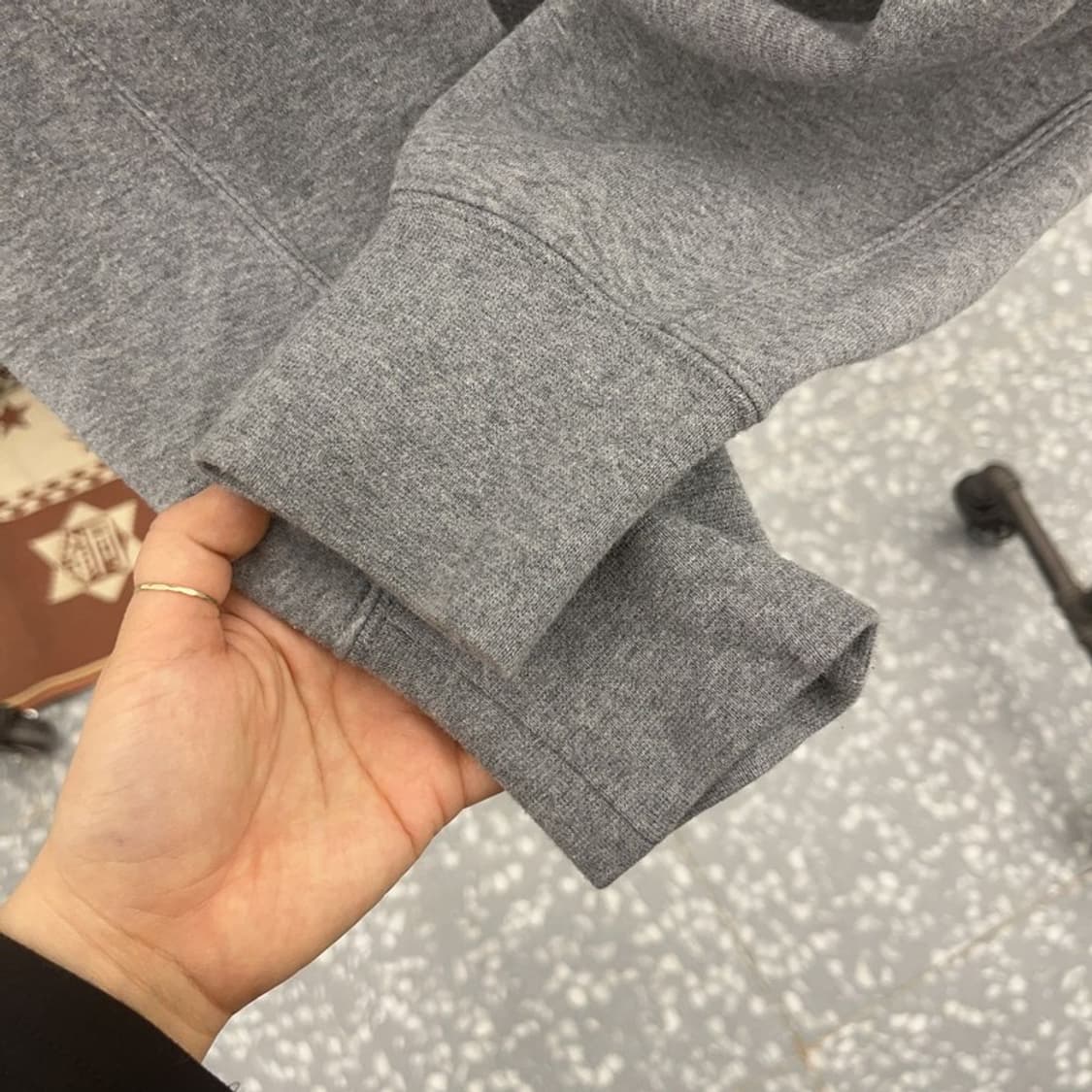 나이키 NSW 스트릿 펑크 스펠로고 오버핏 맨투맨 M C09416 상품이미지7