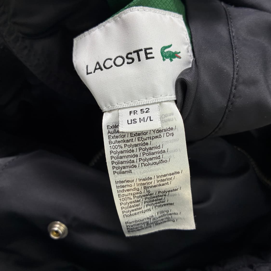 Lacoste 라코스테 리버시블 봄버 ma-1 상품이미지8