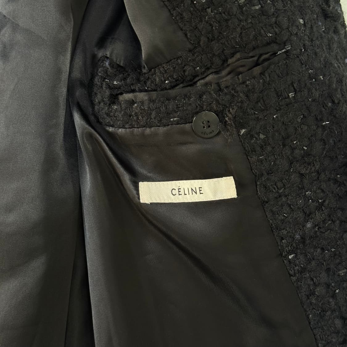 셀린느 파이 피비 필로 트위드 울 코트 상품이미지4