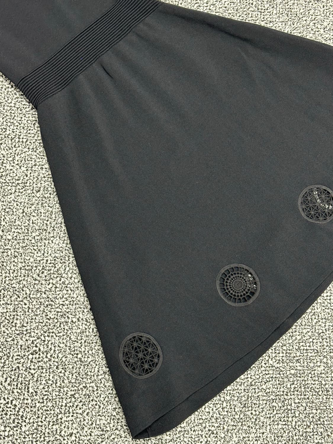 여성 산드로 플레어 패턴 원피스 상품이미지3