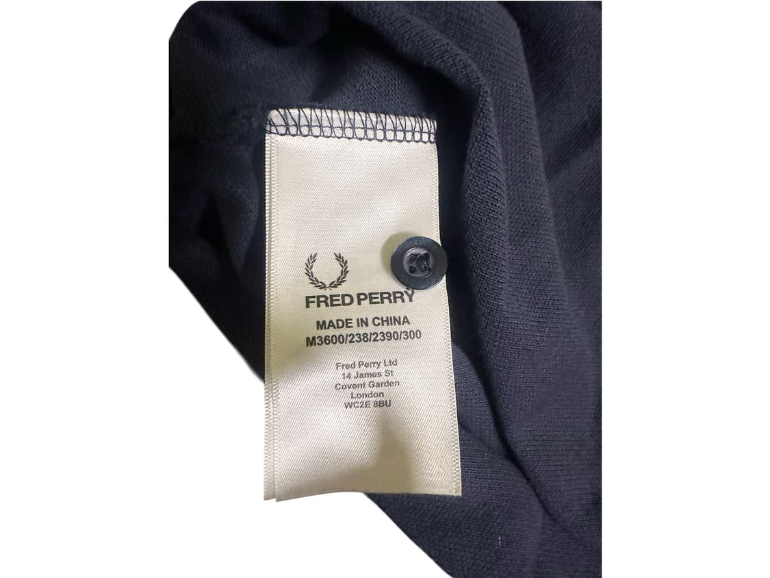 프레드페리 여성/공용 슬림핏 카라티 상품이미지4