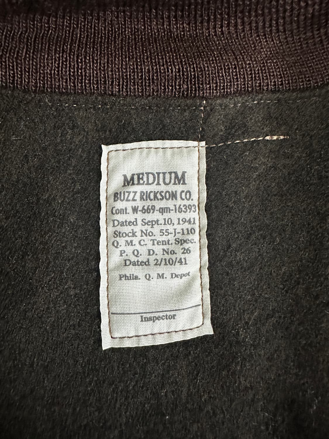 버즈릭슨 패치포켓 탱커 자켓 브라운(M)  상품이미지8