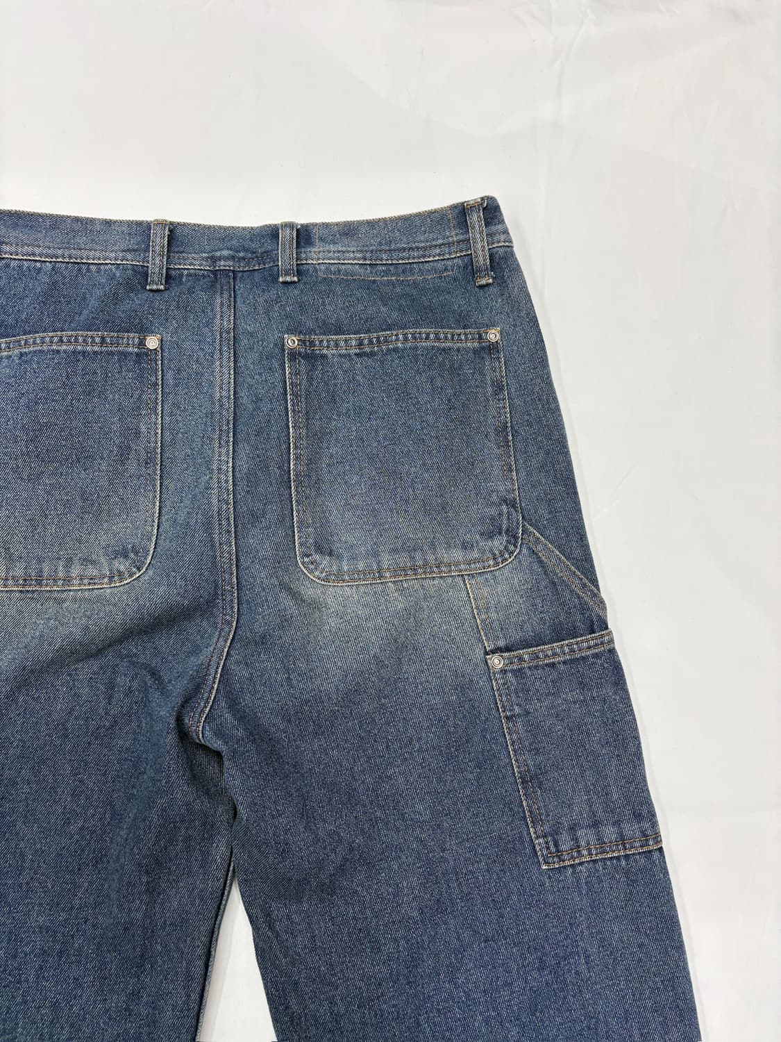 Andersson Bell 앤더슨벨 패치 워크 카펜터 더블니 데님 청바지 상품이미지7