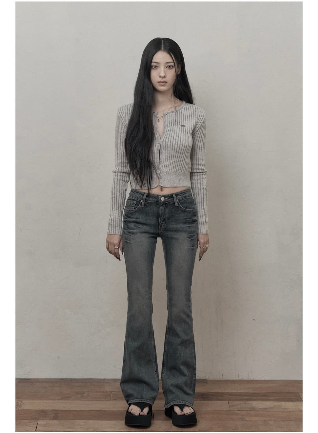 KHAKIPOINT 카키포인트 베이직 부츠컷 데님 상품이미지1