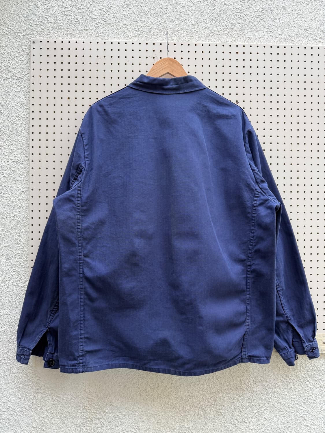 OLD VINTAGE WASHED BLUE HBT 헤링본 프렌치워크자켓 상품이미지2
