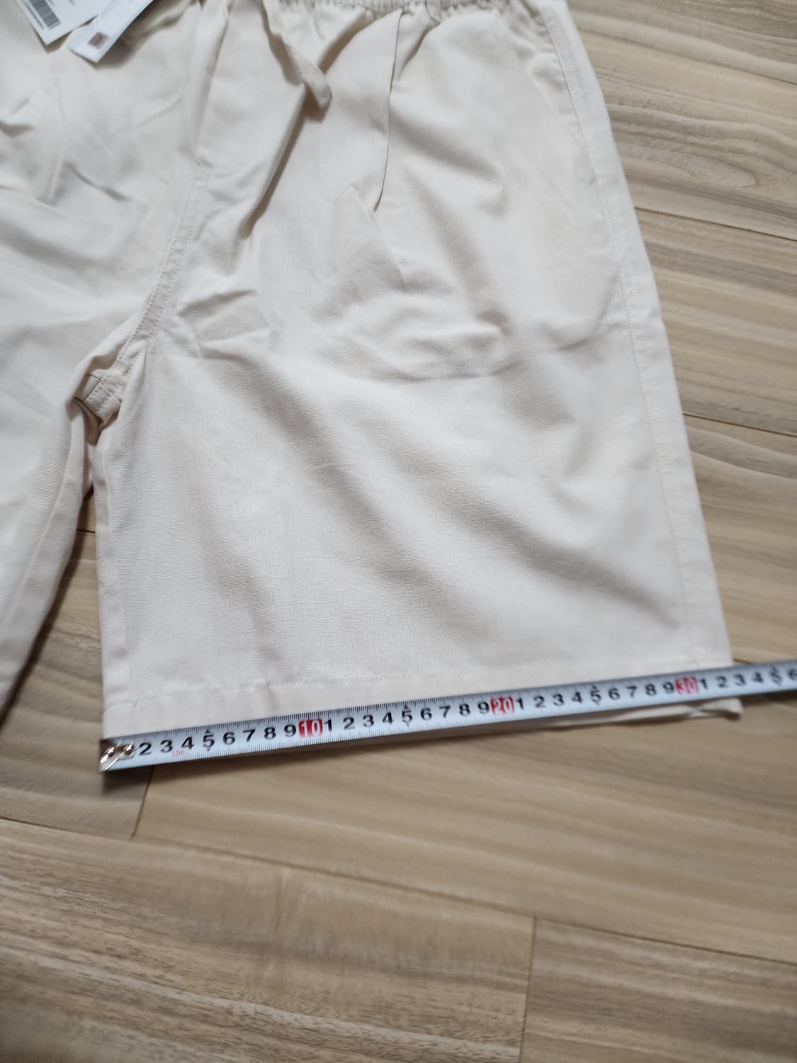 코드그라피딥원턱버뮤다린넨반바지L 상품이미지7