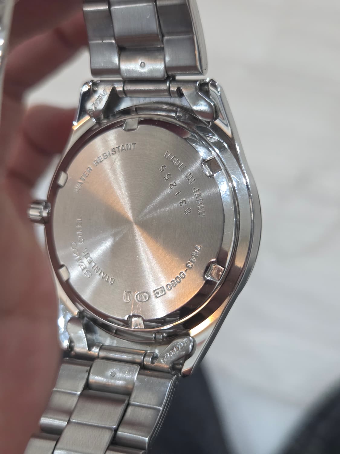 90s 빈티지 세이코 청판 7N43-9080 상품이미지5