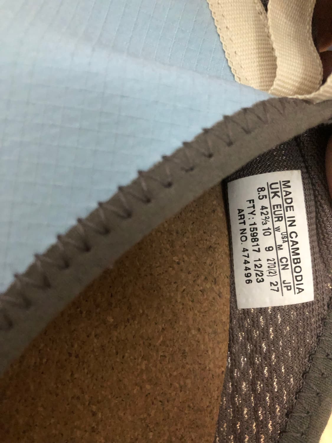 살로몬 RX 슬라이드 뮬 270mm 하늘색 상품이미지3