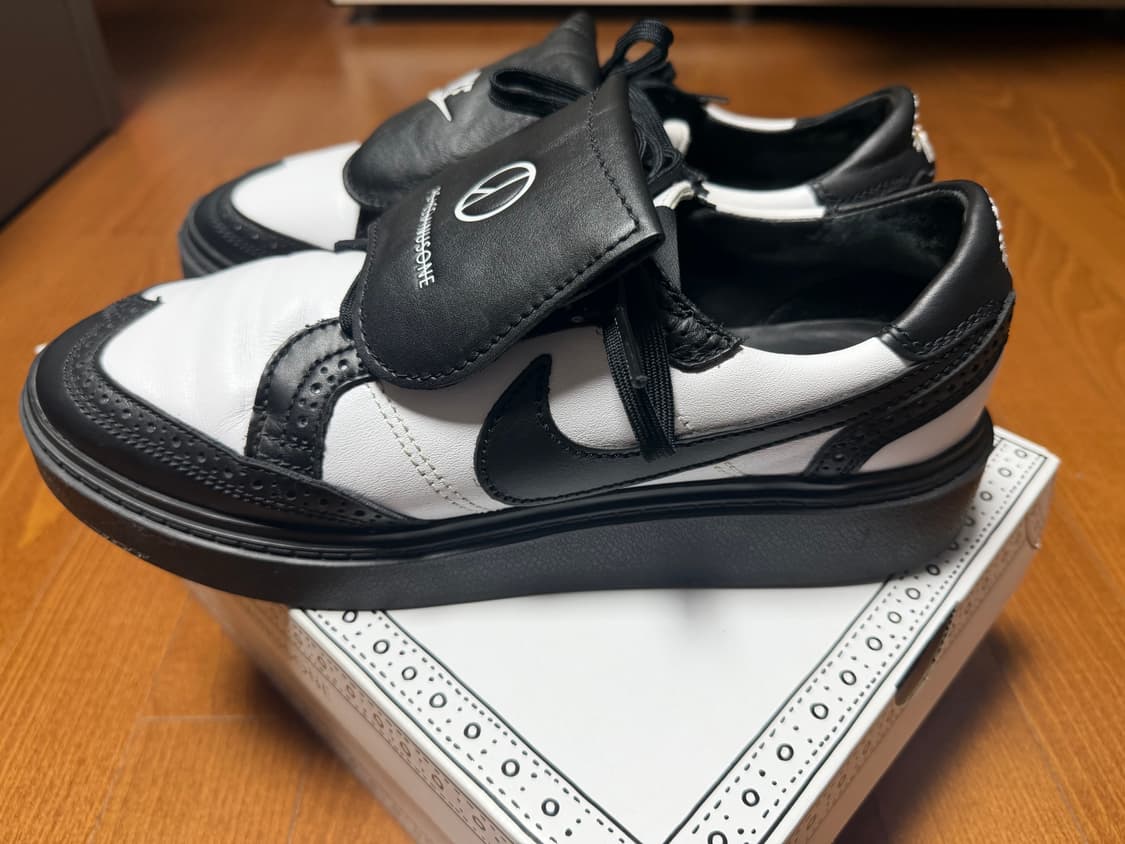 나이키X피스마이너스원 퀀도1 블랙 엔 화이트 상품이미지2